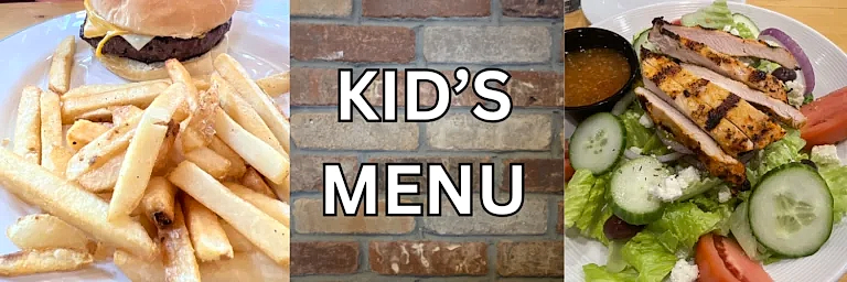 Kid’s Menu Selection - Fountain Grill Ashburn
